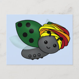 Kwanzaa Ladybug Briefkaart