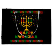 Kwanzaa Large Gift Bag Groot Cadeauzakje (Achterkant)