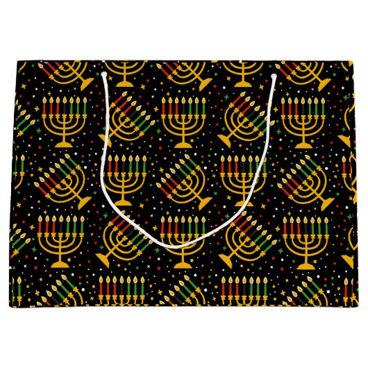 Kwanzaa Large Gift Bag Groot Cadeauzakje (Voorkant)