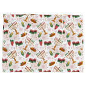 Kwanzaa Large Gift Bag Groot Cadeauzakje (Achterkant)