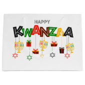 Kwanzaa Large Gift Bag Groot Cadeauzakje (Voorkant)