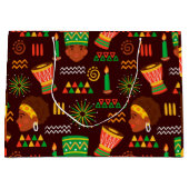 Kwanzaa Large Gift Bag Groot Cadeauzakje (Voorkant)