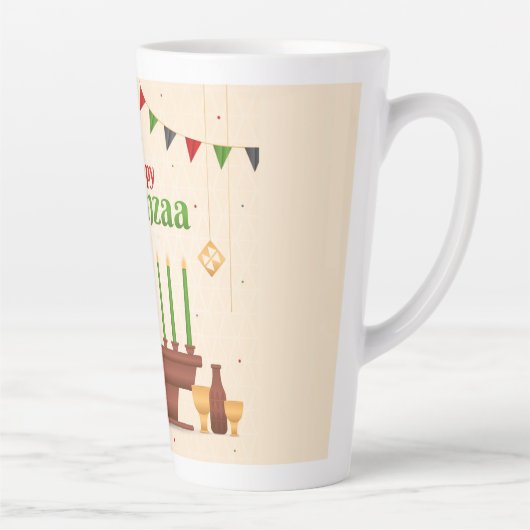 Kwanzaa Latte Mok (Rechts)