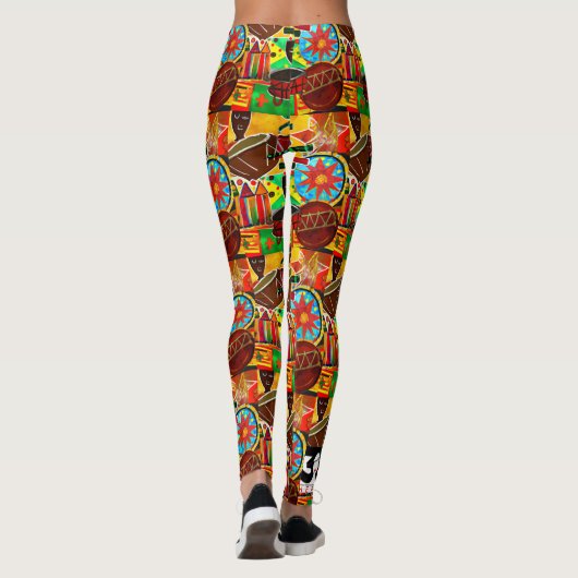 Kwanzaa Leggings (Achterkant)