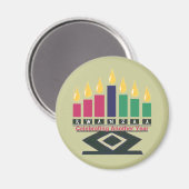 KWANZAA Magneet (Voorkant / Achterkant)