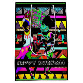 Kwanzaa Medium Cadeauzakje (Achterkant)