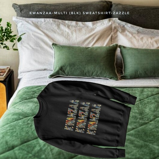 Kwanzaa- Meervoudig (Zwart) Trui