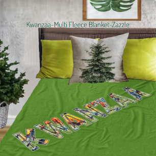 Kwanzaa - Multi Fleece Blanket Deken