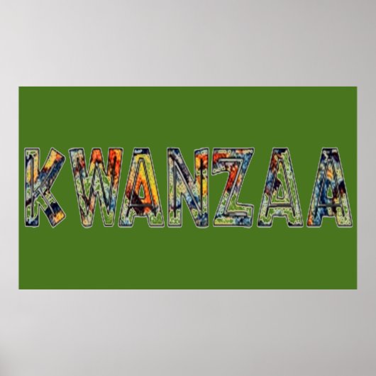 Kwanzaa-Multi  Poster (Voorkant)