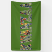 Kwanzaa-Multi Spandoek (Verticaal)