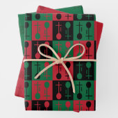 Kwanzaa Nia inpakpapier (In situ)