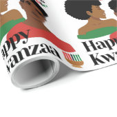 Kwanzaa ons basispapier voor onze mensen cadeaupapier (Rol Hoek)