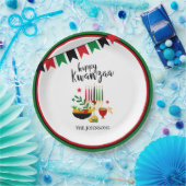 Kwanzaa Papieren Bordje (Feest)