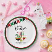 Kwanzaa Papieren Bordje (Feest)