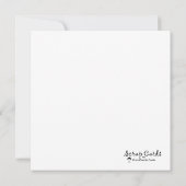 Kwanzaa plat Wenskaart (Achterkant)