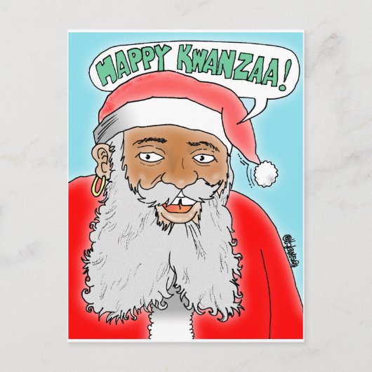 KWANZAA POST CARDS BRIEFKAART (Voorkant)