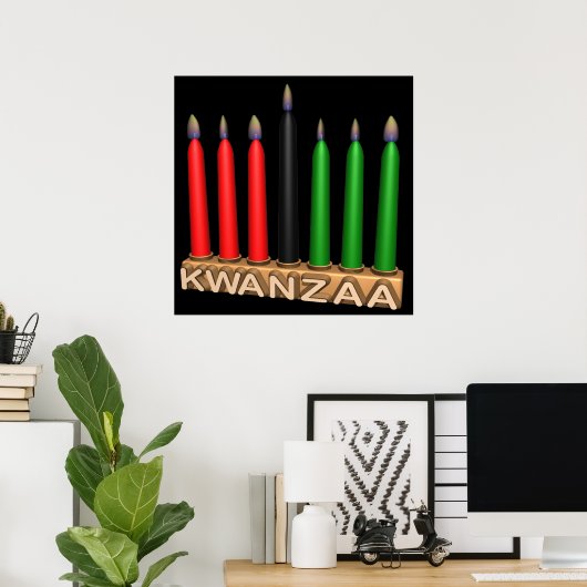 Kwanzaa Poster (Thuiskantoor)