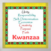 KWANZAA POSTER (Voorkant)