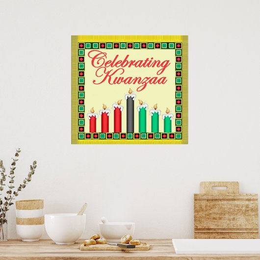 KWANZAA POSTER Print (Keuken)