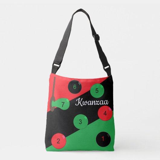 Kwanzaa Principles Crossbody Tas (Voorkant)