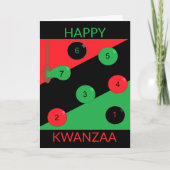 Kwanzaa Principles Feestdagen Kaart (Voorkant)