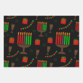 Kwanzaa print inpakpapier vel (Voorkant 3)