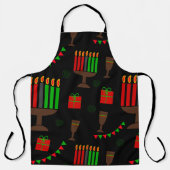 Kwanzaa Print Schort (Voorkant)