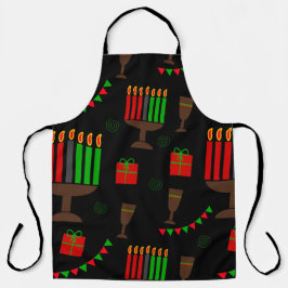 Kwanzaa Print Schort