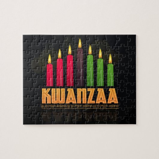 Kwanzaa Puzzle Legpuzzel (Horizontaal)