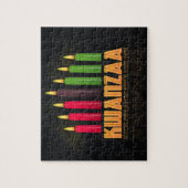 Kwanzaa Puzzle Legpuzzel (Verticaal)