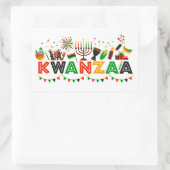 Kwanzaa   rechthoekige sticker (Tas)