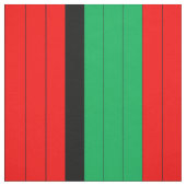 Kwanzaa Red Black Kinara Striped Pattern Stof (Swatch)