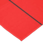 Kwanzaa Red Black Kinara Striped Pattern Tafelkleed (Gekanteld)