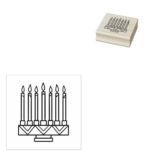 Kwanzaa Rubber Stamp Rubberstempel (Gestempeld)