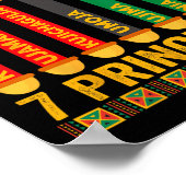 Kwanzaa Seven Principles Kaarsen Mannen Vrouwen Kw Poster (Hoek)
