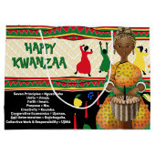 Kwanzaa Seven Principles Vakantie Groot Cadeauzakje (Achterkant)