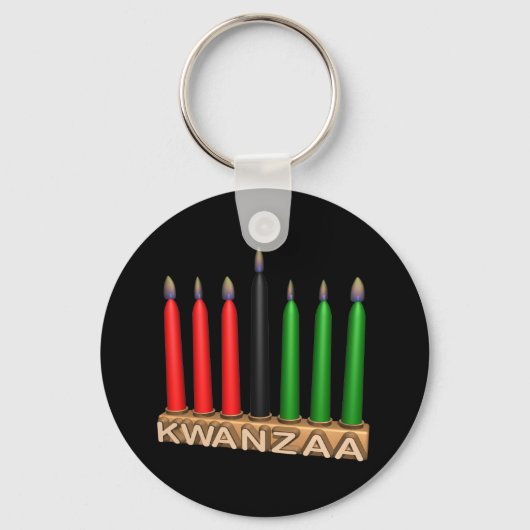 Kwanzaa Sleutelhanger (Voorkant)