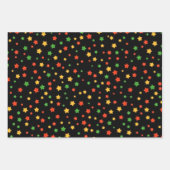 Kwanzaa Stars Inpakpapier Vel (Voorkant 3)