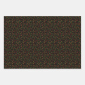 Kwanzaa Stars Inpakpapier Vel (Voorkant 2)