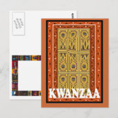 Kwanzaa - Stone carvings Briefkaart (Voorkant / Achterkant)