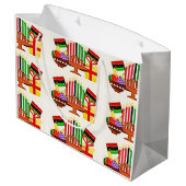 Kwanzaa Table Painting Groot Cadeauzakje (Achterkant Gekanteld)