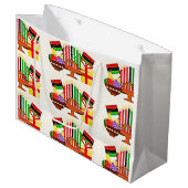 Kwanzaa Table Painting Groot Cadeauzakje (Voorkant Gekanteld)