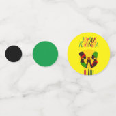 Kwanzaa Tafel Confetti Decorations (Voorkanten)