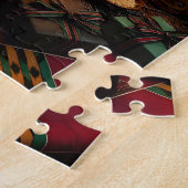 Kwanzaa-tafel met Kinara Legpuzzel (Zijkant)