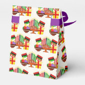 Kwanzaa Tafel Schilderen Favorietendoos Bedankdoosjes (Achterkant)