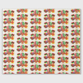Kwanzaa Tafel Schildering Cadeaupapier (Vlak)