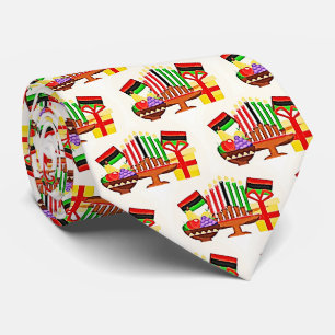 Kwanzaa Tafel Schildering Stropdas