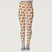 Kwanzaa Tafelschildering Leggings (Voorkant)