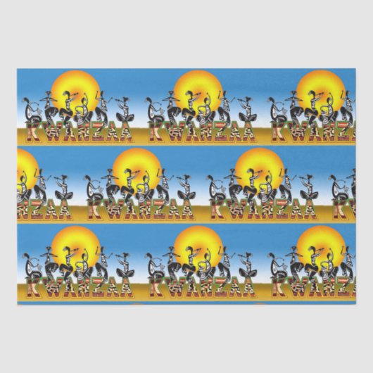 Kwanzaa Tissuepapier (Voorkant)