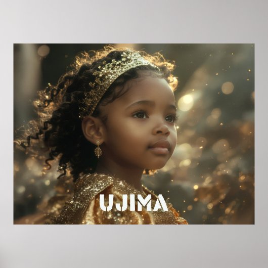 KWANZAA - UJIMA - POSTER (Voorkant)